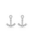 Crystal Crown Ear Jacket