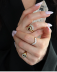 Birthstone Signet Ring