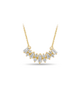 Crystal Crown Necklace