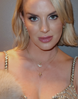 Crystal Crown Necklace