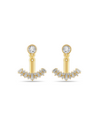Crystal Crown Ear Jacket