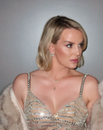 Crystal Crown Ear Jacket