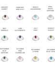 Birthstone Signet Ring