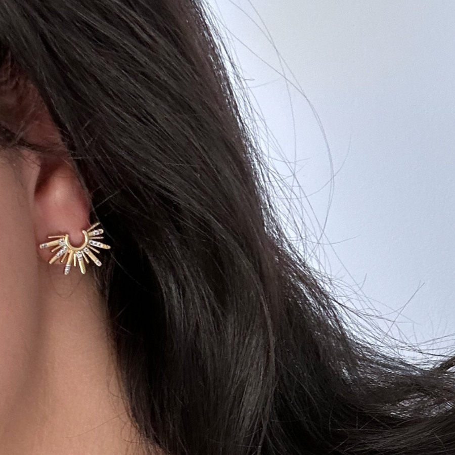 Sunray Stud Earrings