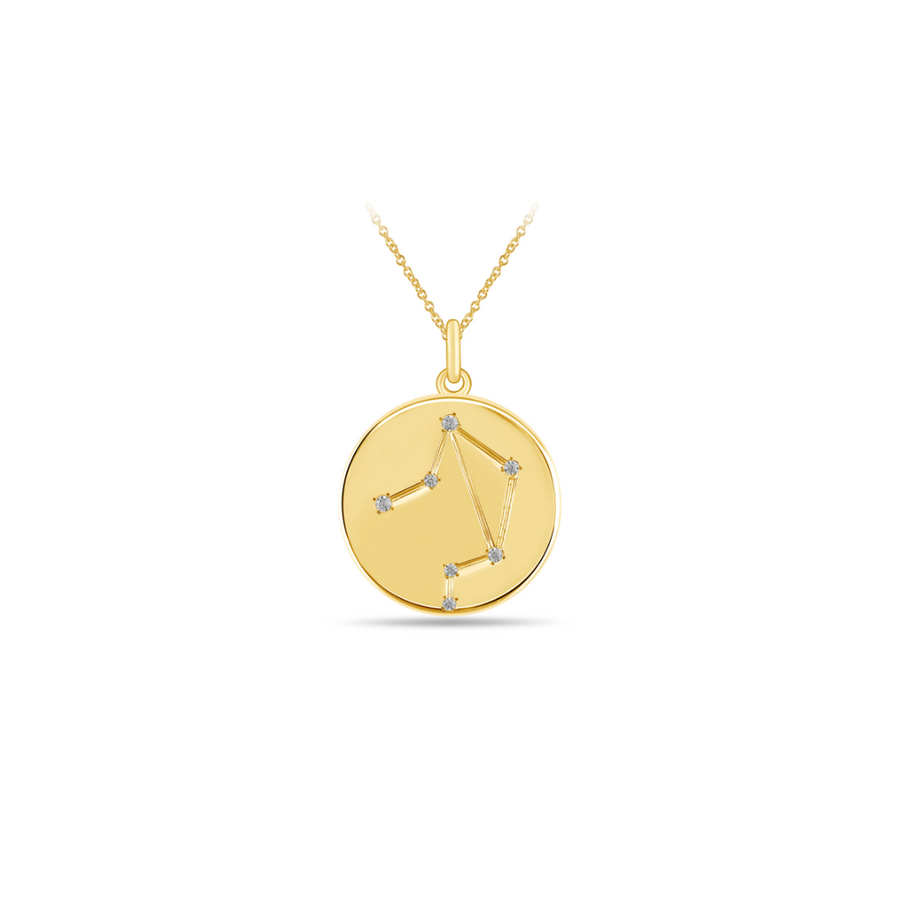 Constellation Disc Necklace