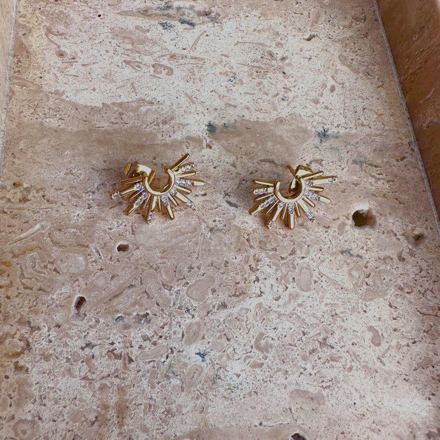 Sunray Stud Earrings